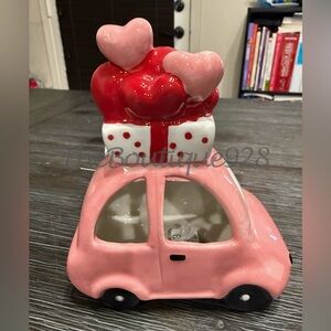 LED Light up car NWT Valentines Day 2026 Light up Car/ Ceramic